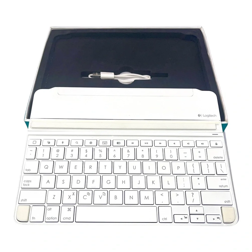 Logitech Magnetic Ultrathin Bluetooth Keyboard Cover Case for iPad Air 1st Gen